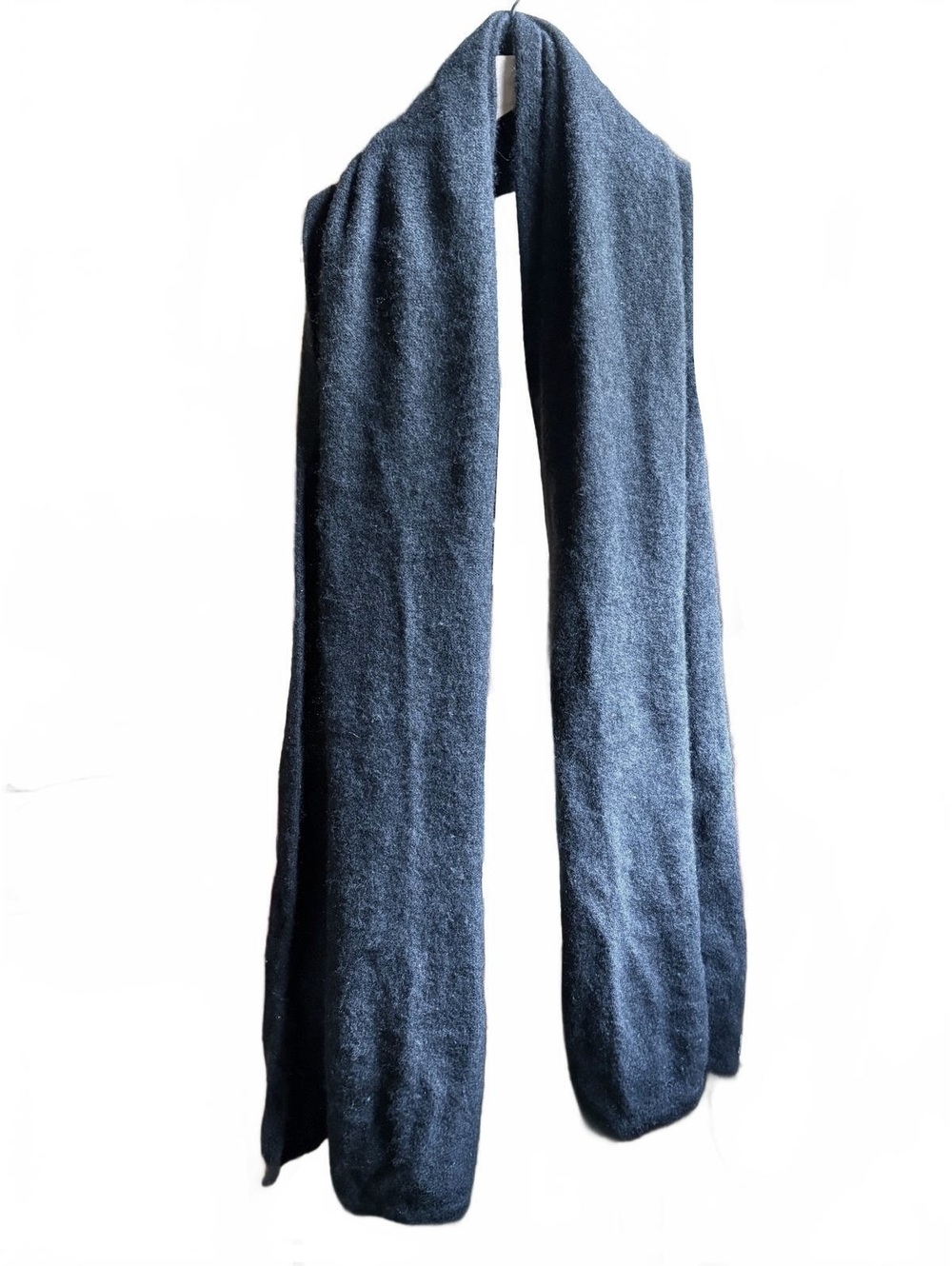 Beautiful Black Vintage Lord & Taylor 100% Two-Ply Cashmere Scarf
